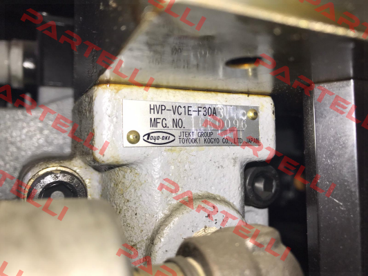 HVP-VC1E-F30A  15K0096 JTEKT FLUID POWER SYSTEMS CORPORATION (ex. Toyooki)