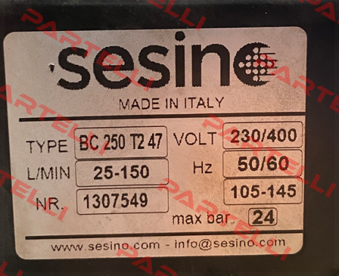 BC 250  T2-47 Sesino