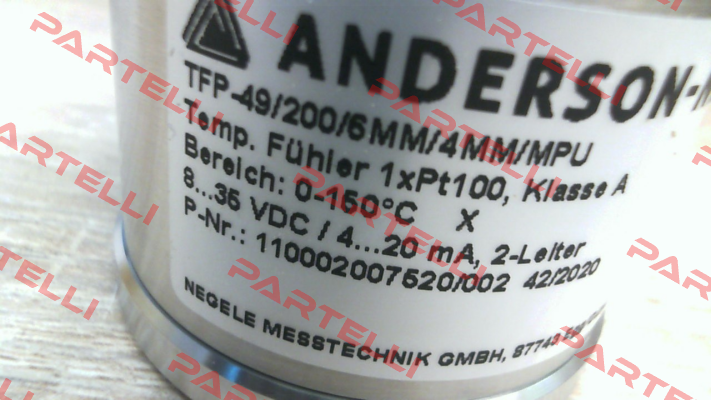 TFP-49/200/6MM/4MM/MPU /TB0-150/X (7449.2014) Anderson-Negele