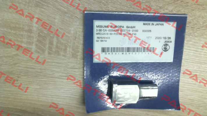 HFES2516-60-P20.00-W11.00-F90 Misumi