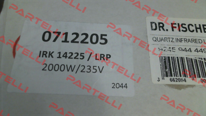 71-2205	/ IRK DRF 14225 LRP 2000W 235V Dr. Fischer