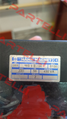 Nr.068  Type WSB/34 HAHN-MAGNET (Kendrion)