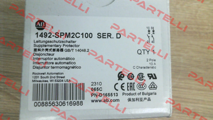 1492-SPM2C100 Allen Bradley (Rockwell)