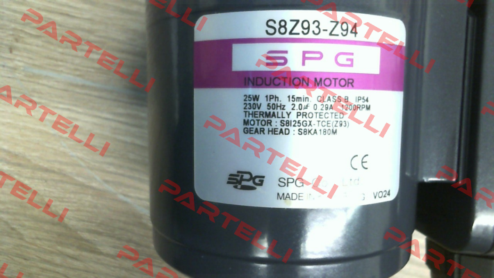 S8I25GX-TCE + S8KA150B Spg Motor