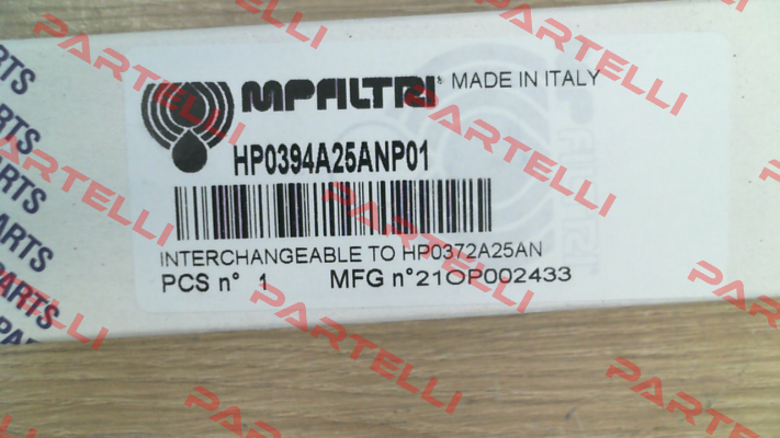 1652 / HP-039-4-A25-A-N-P01 MP Filtri