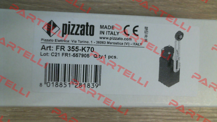 FR 355-K70 Pizzato Elettrica