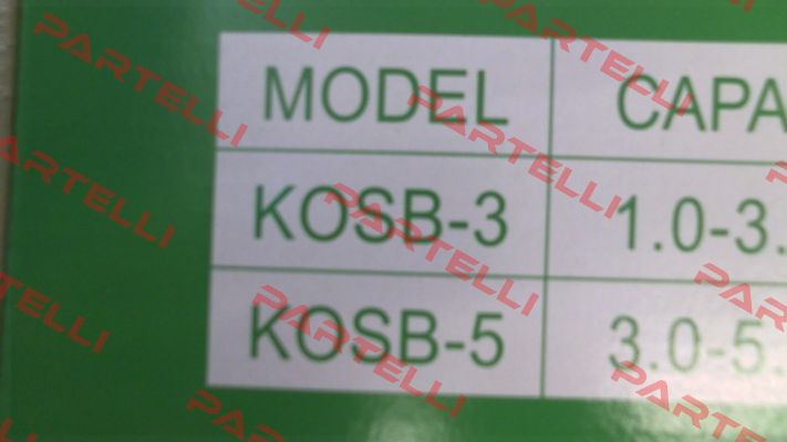 KOSB-3 Koreel