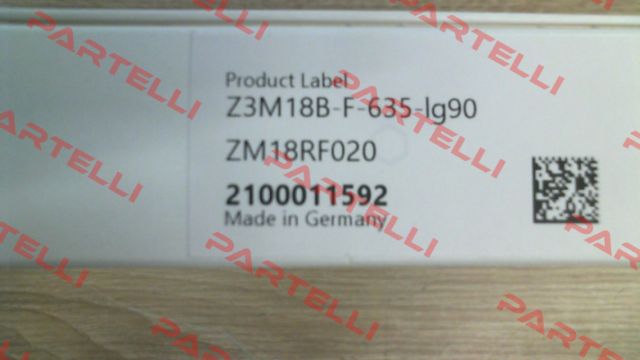 ZM18RF020 / Z3M18B-F-635-LG90 Z-LASER