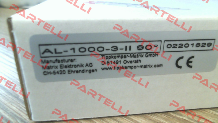 AL-1000-3-II 90° Tippkemper