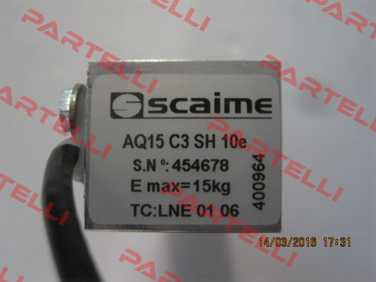 P/N: 400964, AQ15 C3 SH 10e Scaime