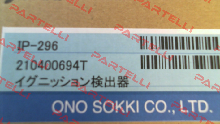 IP-296 Ono Sokki