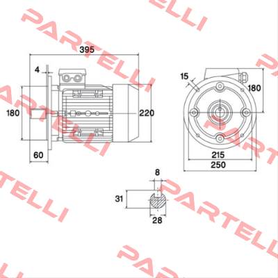 CHT 112 M6 B5 / IE3 Elvem