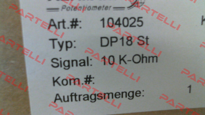 DP18 St 104025 ALTMANN