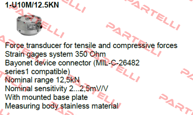 1-U10M/1.25KN Hbm