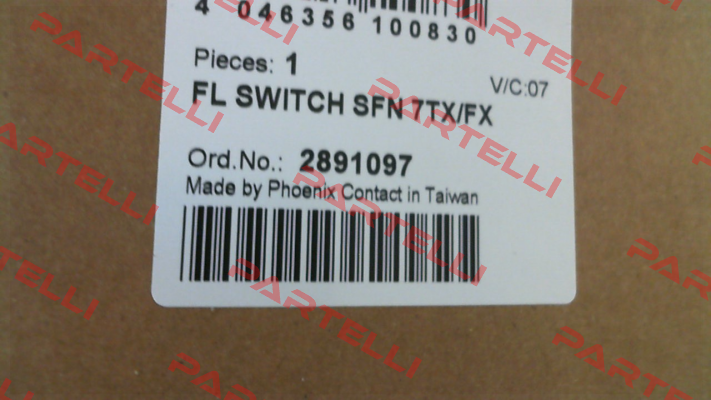 P/N: 2891097 Type: FL SWITCH SFN 7TX/FX Phoenix Contact