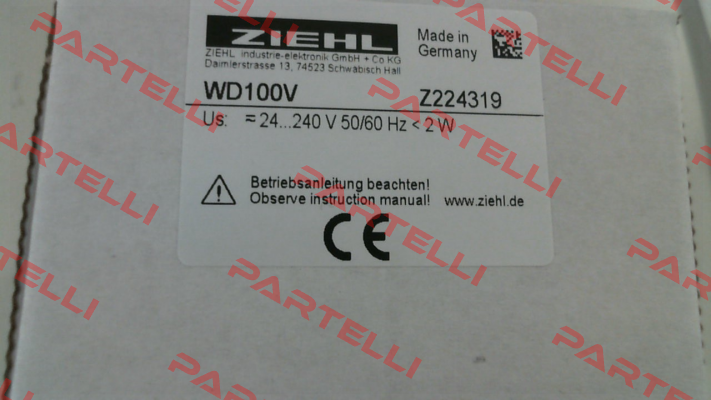 Z224319 Ziehl