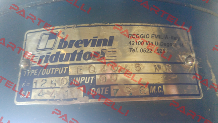  EQ4045/MR/1250/00  Brevini