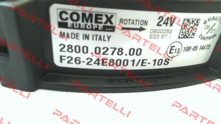 P/N: 58013, Type: F26-24E8001-10S Comex