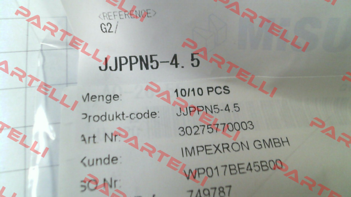 JJPPN5-4.5 Misumi