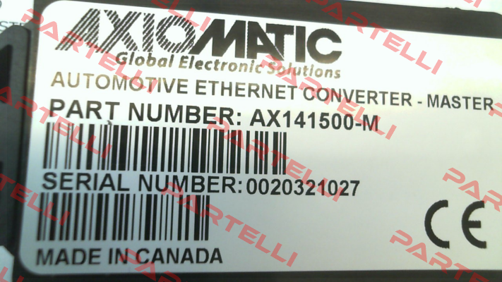 Ax140500-M Axiomatic Technologies Corp.