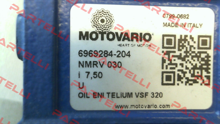 4001767, NMRV030 7,5 080*09 14 U MV Motovario