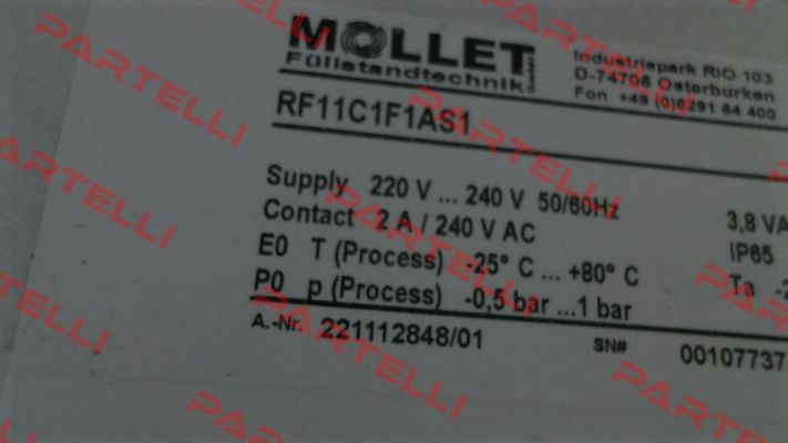 RF11C1F1AS1 Mollet