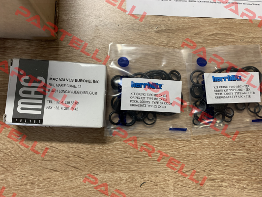 Seal kit for YBX150E VDC Herrblitz