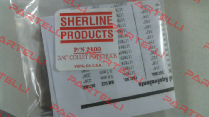 2100 Sherline Products