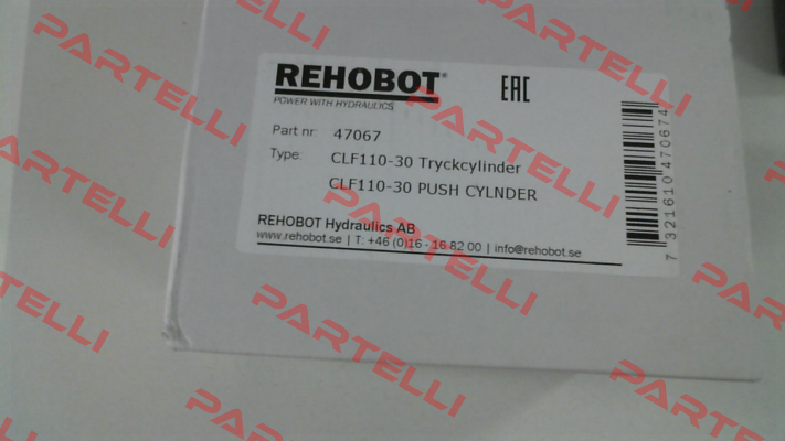 p/n: 47067, Type: CLF110-30 Rehobot