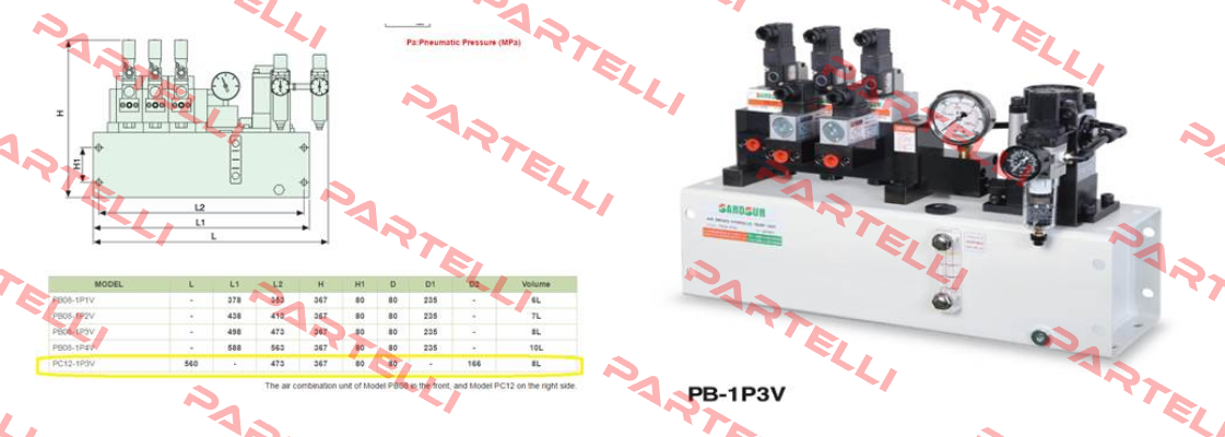 PB12-1P3V  Sandsun