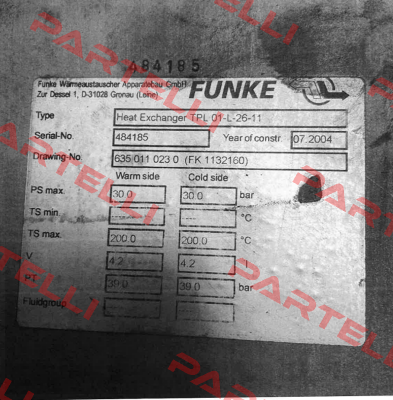 TPL01-L-26-11 Funke