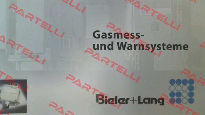 Initial adjustment in the manufacturer"s works for toxic gases (Gasmonitor CO-324) Bieler Lang