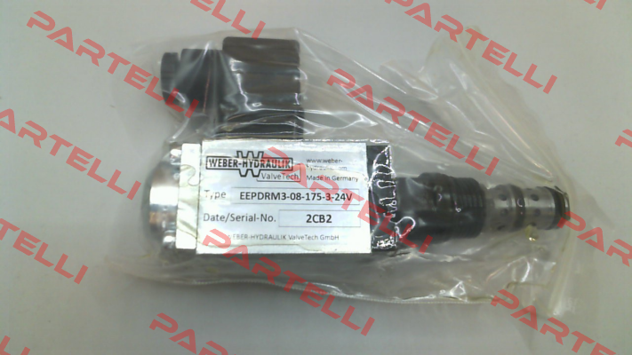 P/N: 025.0028, Type: EEPDRM3-08-175-3-24V Weber Hydraulik