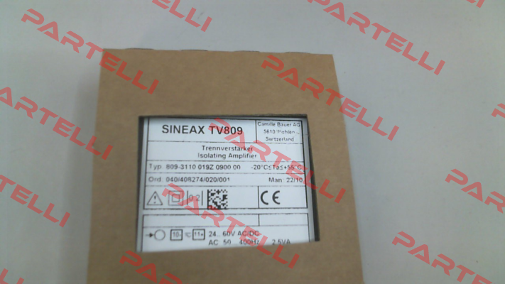 Sineax TV 809 (24.. 60V DC/AC) Gossen Metrawatt