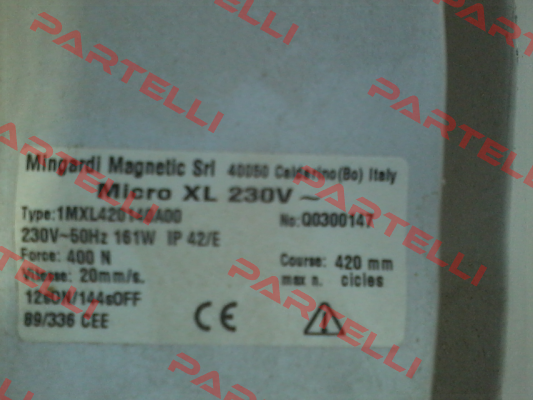 1MXL420140A00 Mingardi