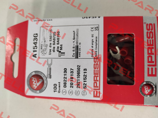 p/n: 7278-273500, Type: A1543G Elpress