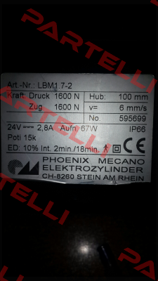 LBM1.7-2  oem Phoenix Mecano