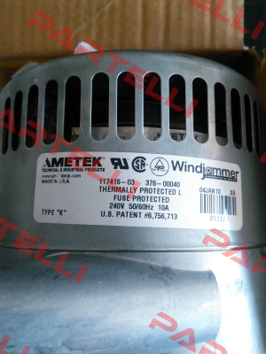 AMETEK 117416-03  Ametek Windjammer