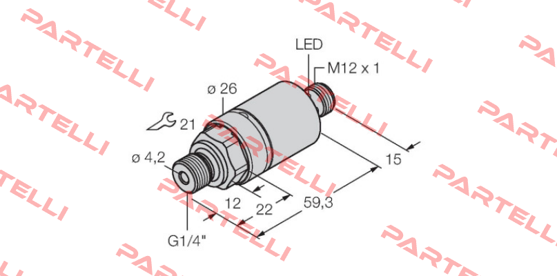 PC010V-204-2UPN8X-H1141 Turck