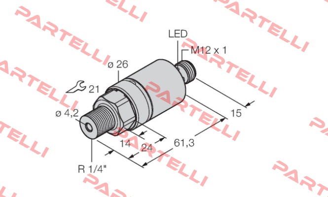 PC025V-210-2UPN8X-H1141  Turck