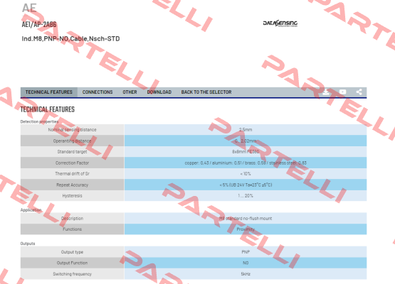 AE1/AP-2A86 Micro Detectors / Diell