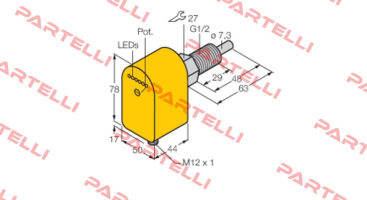 FCS-GL1/2A4P-LIX-H1141 Turck