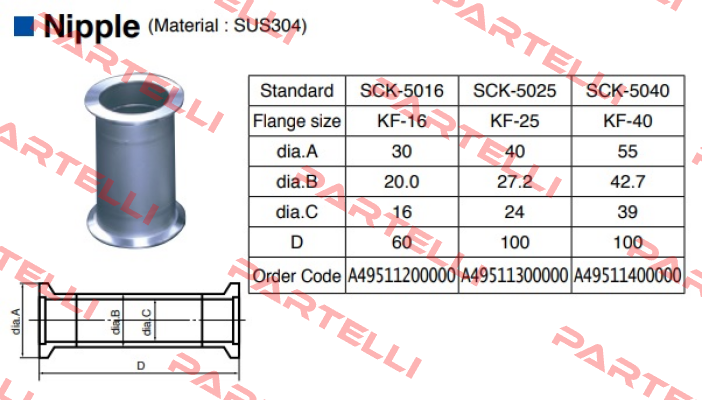 SCK-5016 ULVAC