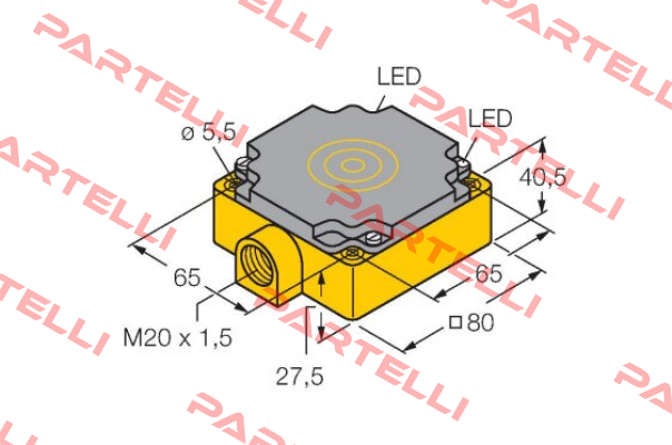 NI40-CP80-VP4X2/S100 Turck