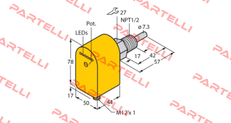 FCS-N1/2A4P-LIX-H1141/V300 Turck