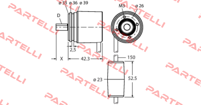 RM-46S8S-3C24B-CT 1M Turck