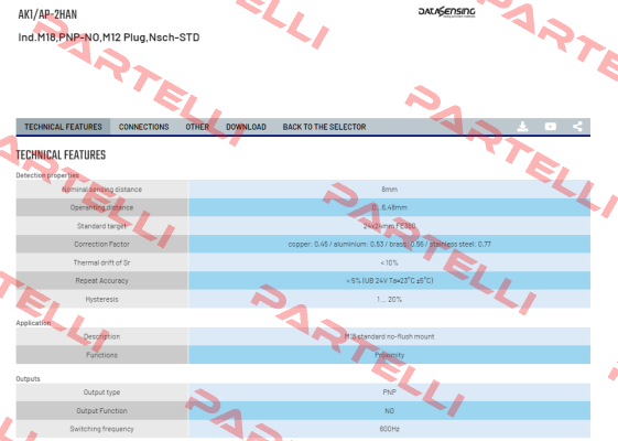 AK1/AP-2HAN Micro Detectors / Diell