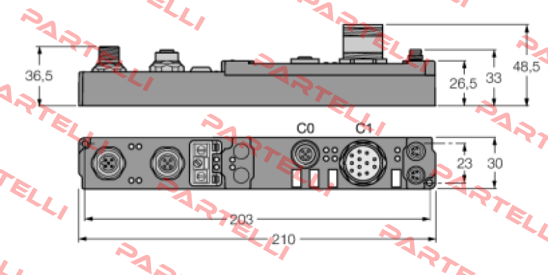 p/n: 6824445, Type: SDPB-10S-1001 Turck