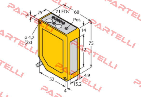 Q60BB6LAF1400QPMA Turck