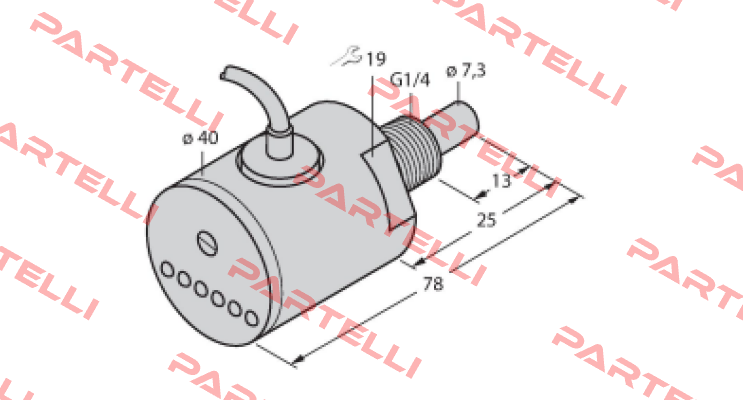 FCS-G1/4A4-ARX/D518 0,3M Turck